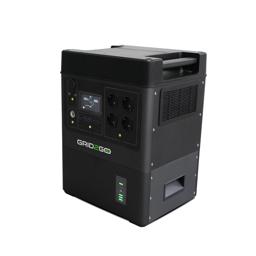 Grid2Go 3200 (4 096 Wh) + 400 W solpanel