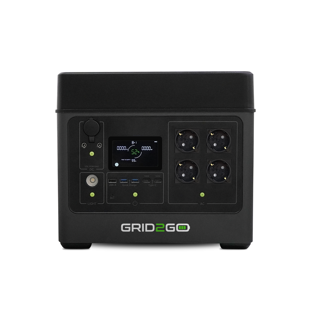 Grid2Go 3200 (4 096 Wh) + 400 W solpanel