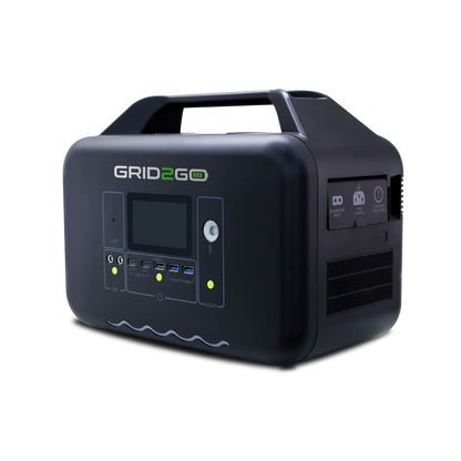 Grid2go 1000 – Portabel Powerstation för Friluftsliv & Camping