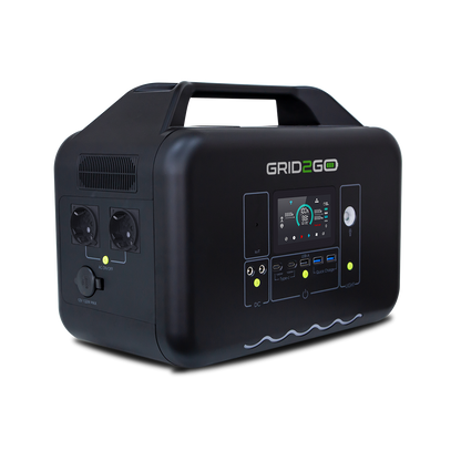 Grid2go 1000 – Portabel Powerstation för Friluftsliv & Camping